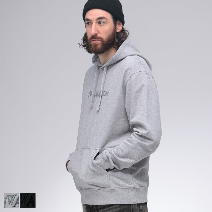 ジェイダブリューアンダーソン JW ANDERSON ロゴエンブロイダリー プルオーバー パーカー JWJW0214PG1632 ブランド メンズ 男性 トップ...