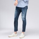 ディースクエアード DSQUARED2 ミディアム イージー レッドスポットウォッシュ バイカー ジーンズ デニムパンツ BIKER D2LB1735S3066...