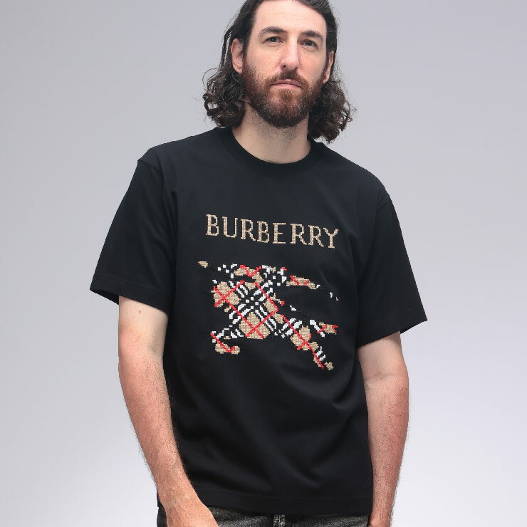 バーバリー BURBERRY クロスステッチ EKD コットン クルーネック 半袖 Tシャツ BB8109021 ブランド メンズ 男性 トップス Tシャツ 半...