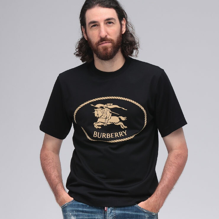 バーバリー BURBERRY ナイトスタンプ コットン クルーネック 半袖Tシャツ BB8110953 ブランド メンズ 男性 トップス Tシャツ 半袖 Tシャ...