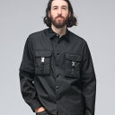プラダ PRADA ナイロン ポケット フルボタン 2way シャツ PRSC5481WQ8F ブランド メンズ 男性 アウター ジャケット ブルゾン 衿付き ...