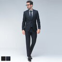 ヒューゴボス HUGO BOSS スリムフィット シングル二つ釦 ノータック スーツ GUABELLOストライプ SLIM FIT HBHG10272944 ブ...