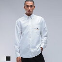 ヒューゴボス HUGO BOSS DB モノグラム刺繍 ボタンダウン オックスフォード 長袖 シャツ HB50545572 ブランド メンズ 男性 トップス シ...