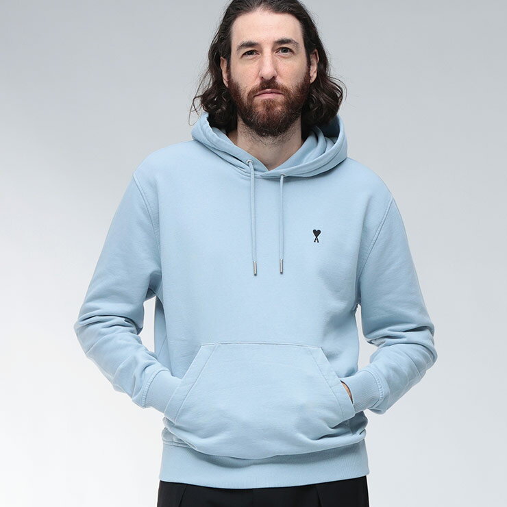 アミパリス パーカー フーディ スウェット AMI PARIS トップス メンズ Ami de Coeur ループバック コットンフリース AME25HSW76...