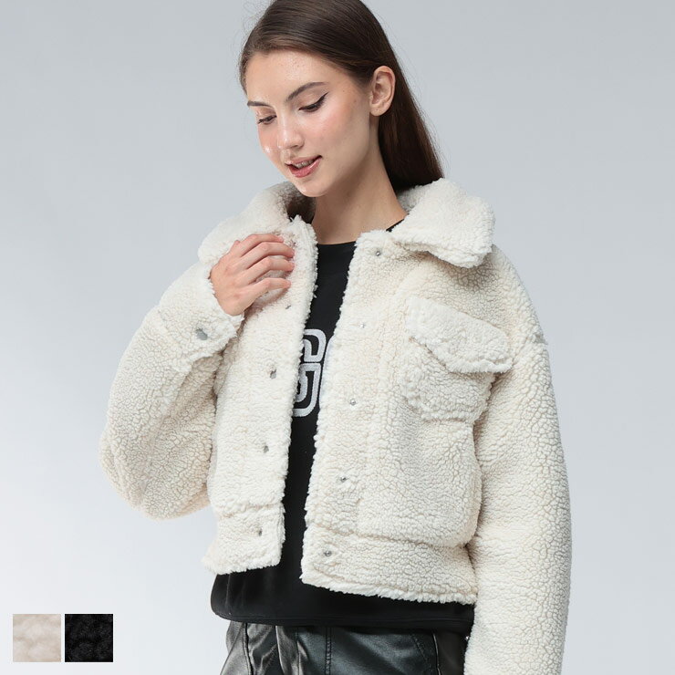 アグ UGG ボア トラッカー ジャケット FRANKIE SHORT UGGL1171459 ブランド レディース アウター ジャケット ボアジャケット もこもこ 秋 冬