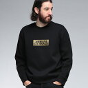 アルマーニ エクスチェンジ トレーナー トップス ARMANI EXCHANGE ゴールドロゴ クルーネック スウェット AEXM1892AF10818 ブラン...