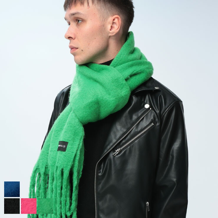 WOODENDOLL (ウッディンドール) 無地 シャギー マフラー WD25AW031 メンズ 男性 レディース 女性 マフ..