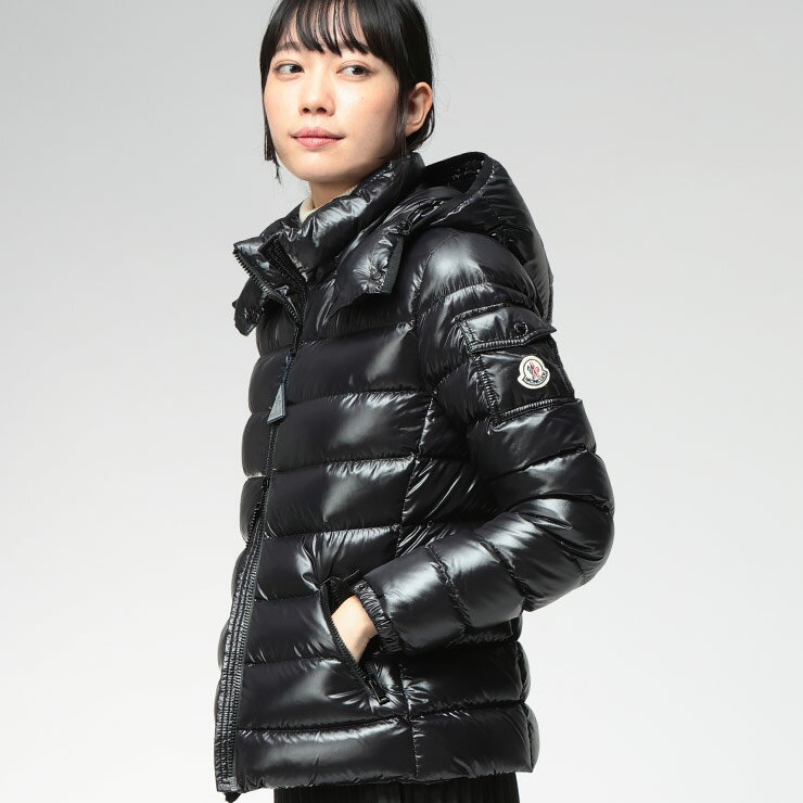 モンクレール ダウン アウター MONCLER レディース ブルゾン ショート丈 フード付き フルジップ ダウンジャケット バディ MCLBADY5 ブランド シンプル 大人 カジュアル きれいめ