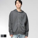 メゾンキツネ パーカー メンズ Maison Kitsune スウェット 刺繍 フルジップ パーカー FOX HEAD フォックスヘッド KNPM2138KM0...