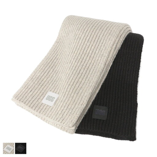 アグ UGG レザーロゴパッチ ケーブルニット マフラー Chunky Rib Scarf UGGL101106 ブランド レディース マフラー ニット スカーフ 防寒 ギフト アグ UGG レザーロゴパッチ ケーブルニット マフラー Chunky Rib Scarf UGGL101106 ブランド レディース マフラー ニット スカーフ 防寒 ギフト