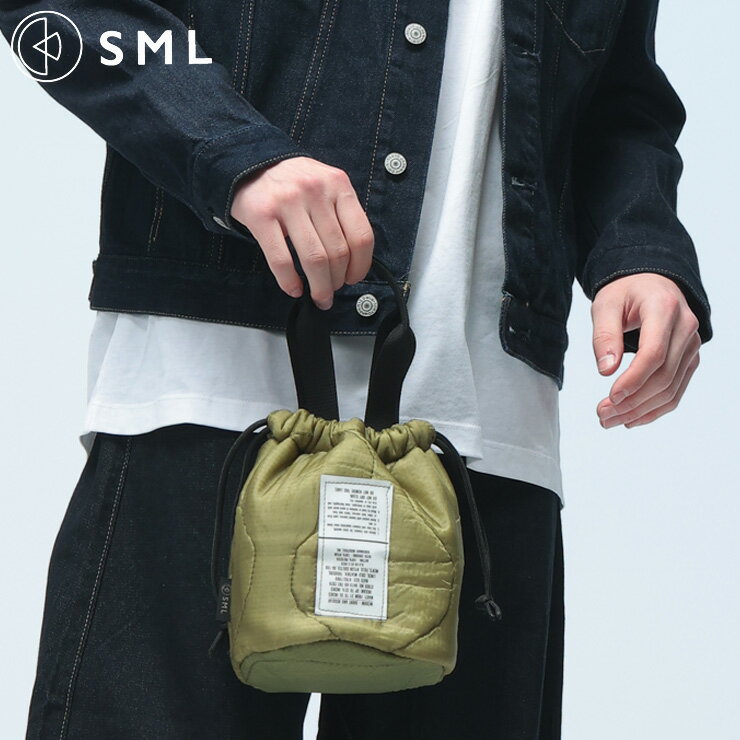 SML (エスエムエル) ハンドバッグ redad キルティング 巾着バッグ QUILTING BASKET S ミニバッグ コンパクト K905100