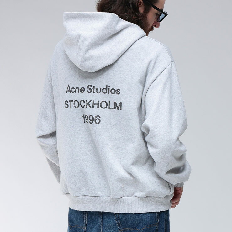 アクネストゥディオズ Acne Studios バックロゴ プルオーバー パーカー ACCI0159 ブランド メンズ 男性 トップス パーカー フード スウェ...