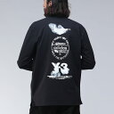 ワイスリー Y-3 バックプリント クルーネック 長袖 Tシャツ Y3JX4747 ブランド メンズ 男性 トップス Tシャツ ロンT コットン プリント