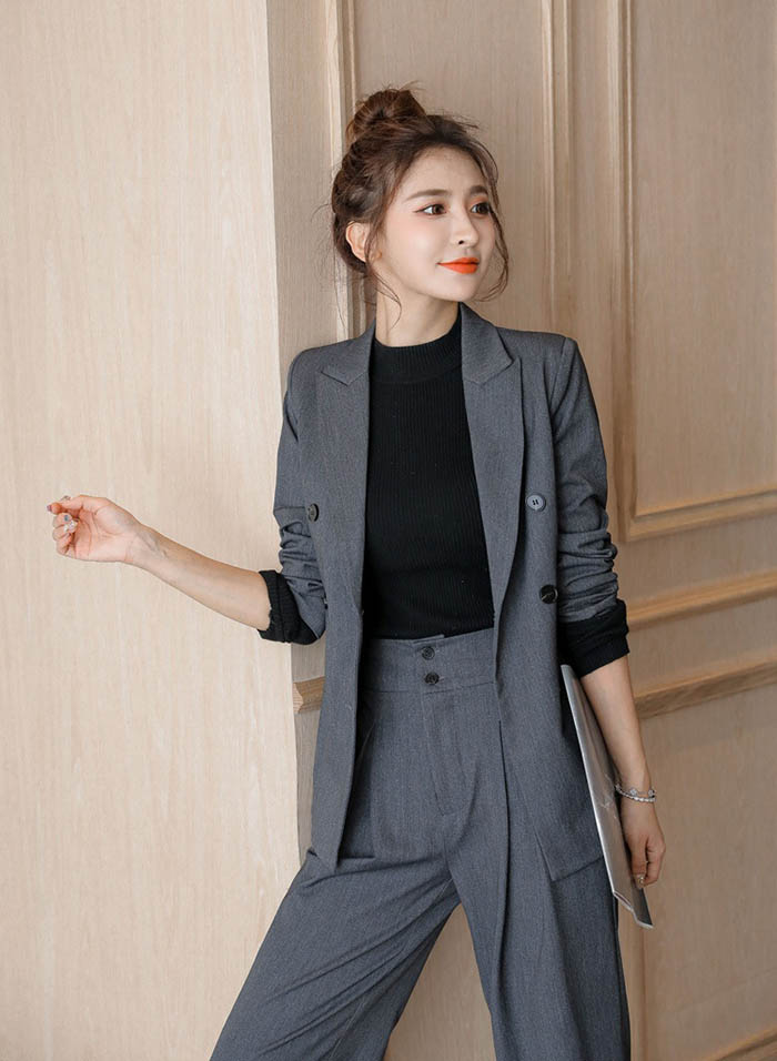 スーツ レディース パンツスーツ 2点セット ビジネススーツ ジャケット ロングパンツ フォーマル ミセス 無地 ビジネス セレモニー シンプル 卒業式 入学式 入園式 卒園式 おしゃれ 大人 オフィス 通勤 OL ゆったり ママ 母 オールシーズン
