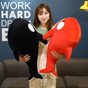 【楽天スーパーセール】ぬいぐるみ 全2カラー ?ティリクム シャチ 鯱 Orca 長いぬいぐるみ 抱き枕 クッション インティリア 子供 おもちゃ 大きい 動物 可愛い 彼女に ふわふわで癒される 柔らか 心地いい プレゼント ギフト