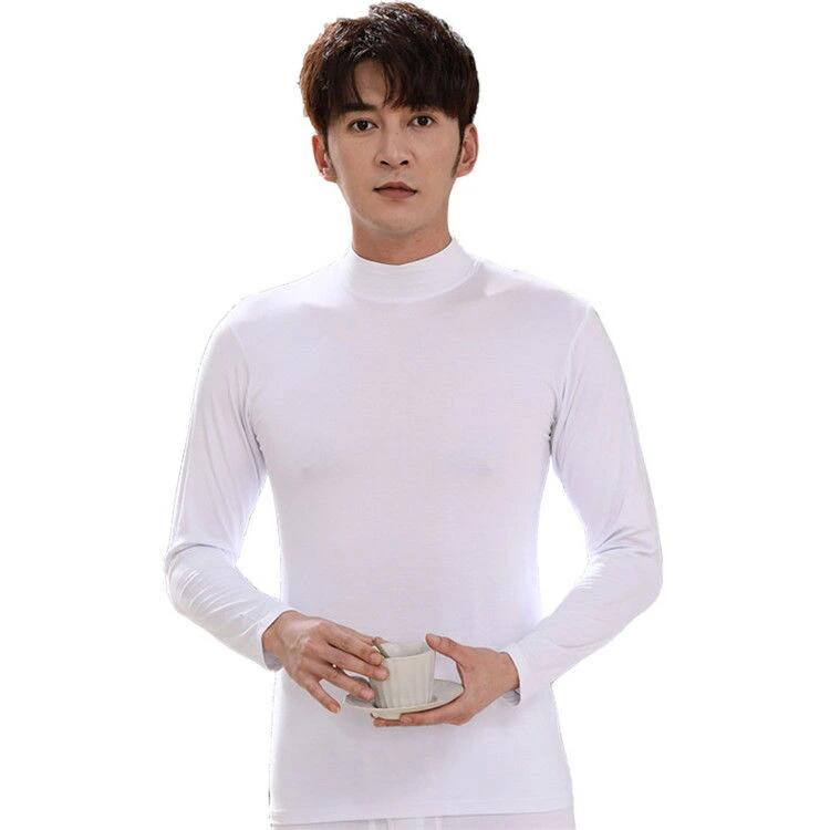 ゴルフ アンダーウェア 接触冷感 ゴルフインナー メンズ 長袖 ハイネック トップス UVカット 吸水速乾 薄手 冷感 ひんやり 涼しい コン