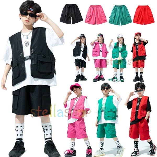 キッズダンス衣装 ショートパンツ 黒 緑 赤 バラ ドラムショー 公演服 男女兼用 ショーツ 派手 原宿系 ..