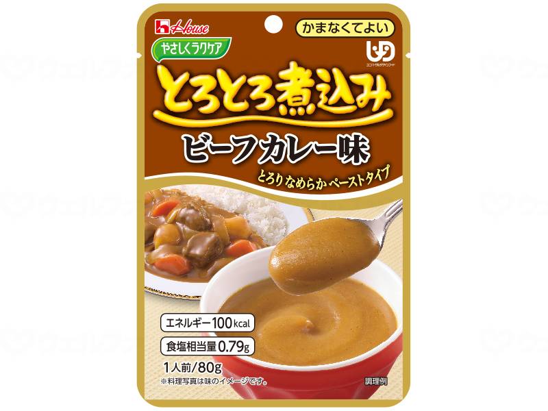 ヤサシクラクケア トロトロ煮込ミノレトルト 個 カツ煮風 クリームシチュー スキ焼キ ハンバーグ ビーフカレー 中華ウマ煮風 肉ジャガ 親子煮風