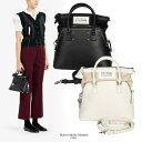 MAISON MARGIELA｜メゾン マルジェラ Maison Margiela 5AC ミニバック 2WAY BAG S56WG0082 P4348 ショルダー ハンド トート カレンダーロゴ ブラック 肩掛け 斜め掛け レザー レディース ファイブ エー シー 小物 MINI イタリア製【送料無料】【楽天海外通販】【正規品】