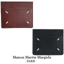 メゾン マルジェラ ミニ財布 メンズ MAISON MARGIELA｜メゾン マルジェラ レザー カードホルダー 財布 S35UI0432 P2686 カレンダーロゴ カード ケース ホルダー 定期 ICカード 名刺 クレジット 入れ レディース メンズ パスケース ミニ 財布 本革 ステッチ イタリア製 【送料無料】【楽天海外通販】【正規品】