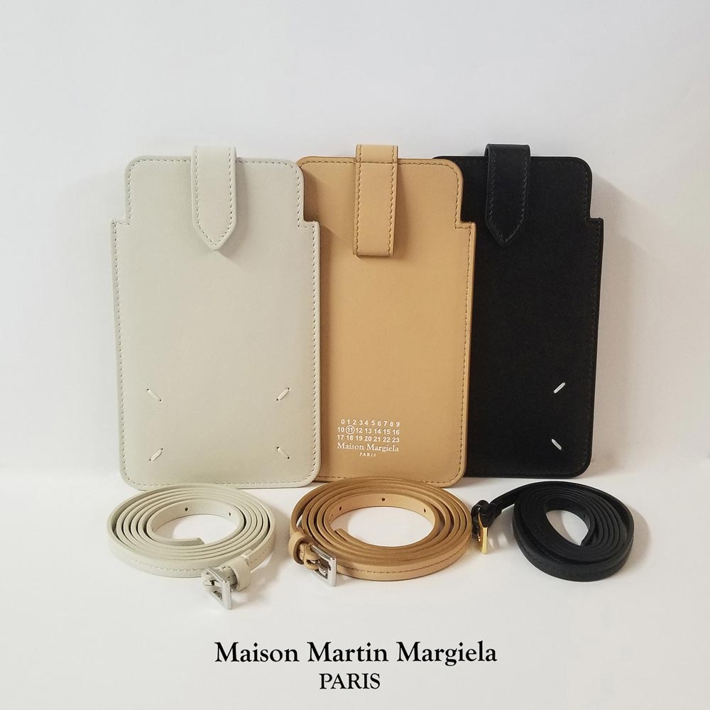 MAISON MARGIELA｜メゾン マルジェラ iPhone ケース 4ステッチ フォンケース S56UI0211 P4303 男女共用 スマホポーチ ミニサイズ 贈り物 プレゼント【送料無料】【楽天海外通販】【正規品】