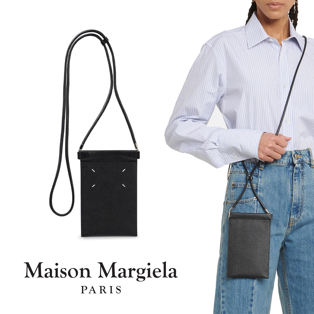 MAISON MARGIELA｜メゾン マルジェラ マグネチック ネック ストラップ 携帯ケース SA1VZ0002 P4745 男女共用 ミニサイズ 財布 贈り物 プレゼント【送料無料】【楽天海外通販】【正規品】