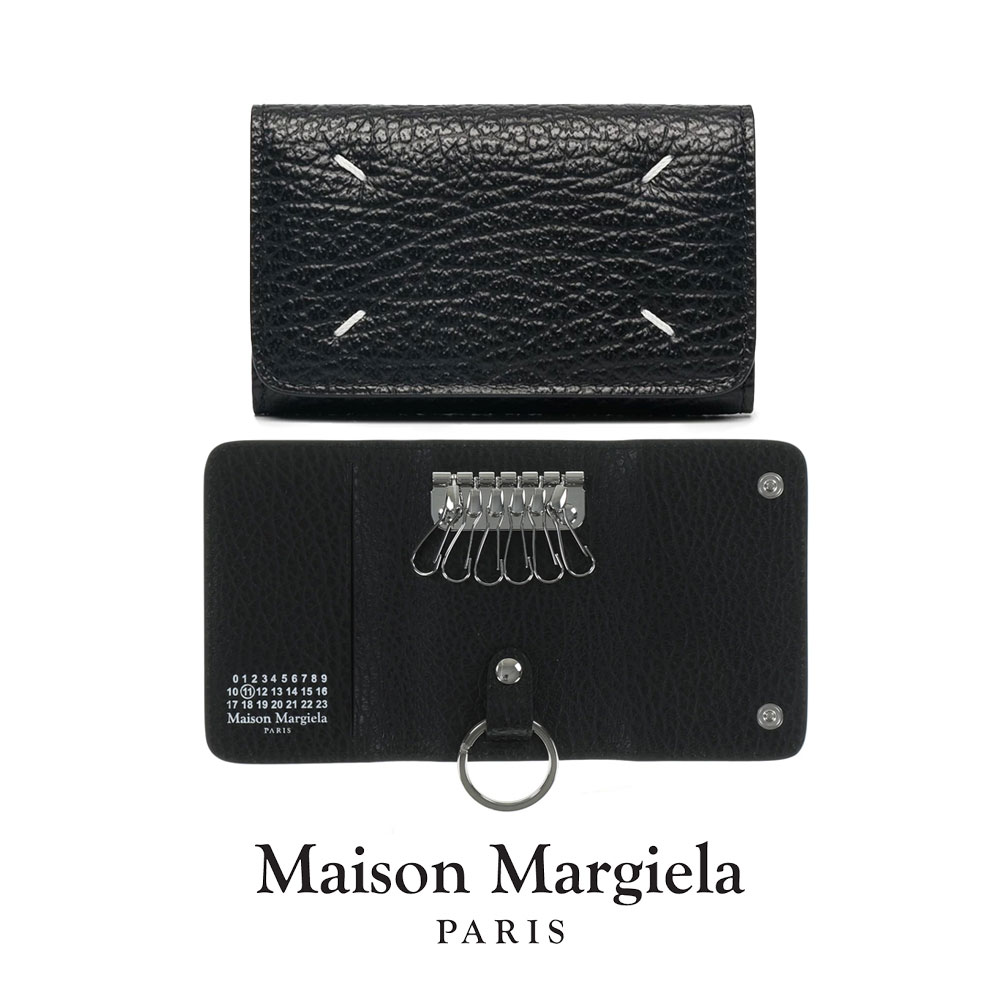 MAISON MARGIELA|メゾン マルジェラ 4ステッチ キーホルダー SA3UA0001 P4455 男女共用 ミニサイズ 財布 贈り物 プレゼント【送料無料】【楽天海外通販】【正規品】