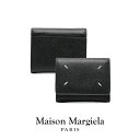 MAISON MARGIELA｜メゾン マルジェラ 4ステッチ ロゴ入り 折りたたみ財布 3つ折り財布 SA3UI0017 P4745 男女共用 ミニサイズ 財布 カード入れ 贈り物 プレゼント【送料無料】【楽天海外通販】【正規品】