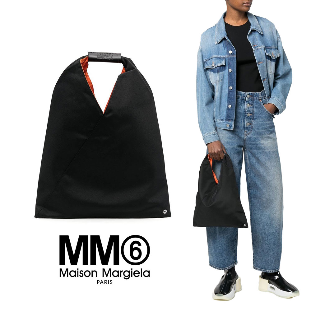 Rakuten - MM6 MAISON MARGIELA｜ エムエムシックス メゾンマルジェラ Japanese small トートバッグ S54WD0043 P4810トートバッグ ショルダー ユニセックス 男女共用 バッグ 肩掛け 【送料無料】【関税なし】【楽天海外通販】【正規品】