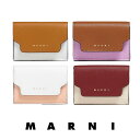 MARNI|マルニ マルチカラー サフィアーノレザー 三つ折りウォレット PFMOW02U23 LV520 ミニサイズ財布 小銭入り レディース財布 セレブファッション 贈り物 プレゼント イタリア製【送料無料】【楽天海外通販】【正規品】(4)