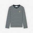 Maison Kitsune|メゾンキツネ FOX HEAD PATCH フォックスヘッド パッチ レギュラー マリン Tシャツ LM00105KJ0044 男...