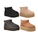 UGG|アグ レディース Classic Ultra Mini Platform プラットフォーム ブーツ 厚底 1135092 冬 防寒 暖かい 靴 誕生日プ...