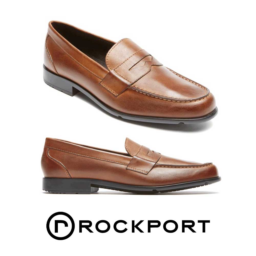 ロックポート ビジネスシューズ メンズ ROCKPORT｜ロックポート CLASSIC LOAFER PENNY DARK BROWN M76445 メンズ ローファー 革靴 ビジネスシューズ シューズ【送料無料】【関税なし】【楽天海外通販】【正規品】