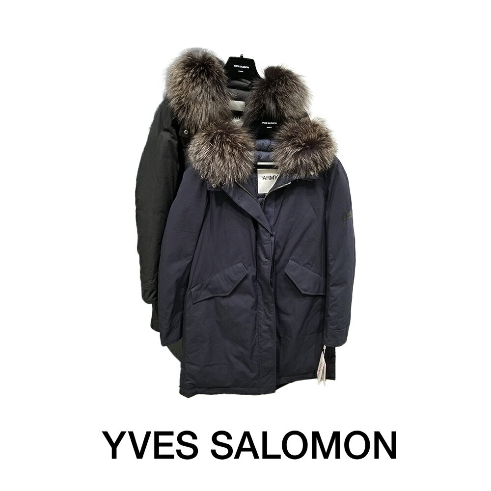 YVES SALOMON｜イヴサロモン ARMY BACHETTE CLASSIC PARKA 21WFM03485A02G パーカー アウター コート ジャケット レディースファッション【送料無料】【楽天海外通販】【正規品】