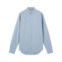 Maison Kitsune|メゾンキツネ フォックス パッチ クラシック シャツ LM00404WC5006 メンズ【送料無料】【楽天海外通販】【正規品】