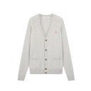 Maison Kitsune|メゾンキツネ MEN'S ベイビー フォックス ボクシー カーディガン LM00507KT1006 H120 メンズ ファッション...