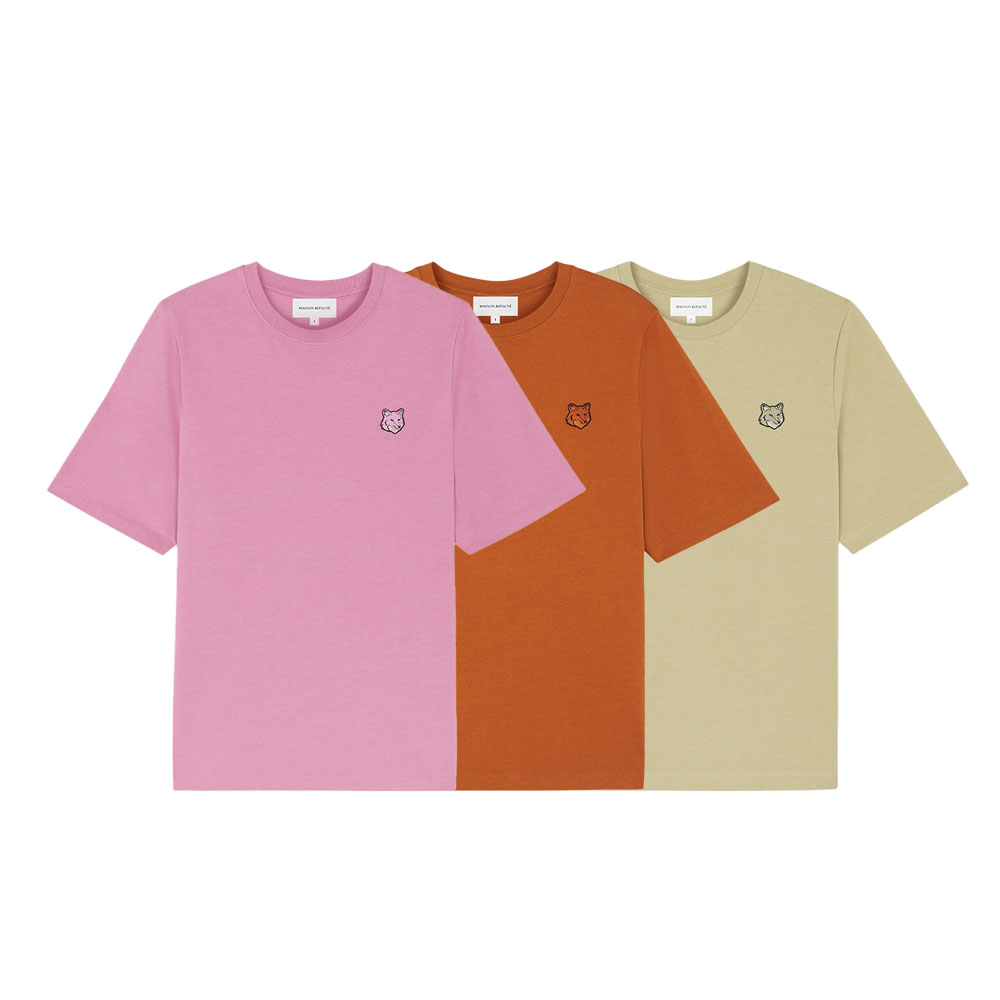 Rakuten - Maison Kitsune｜メゾンキツネ ボールド フォックス パッチ Tシャツ MW00127KJ0119 レディース ファッション【送料無料】【楽天海外通販】【正規品】