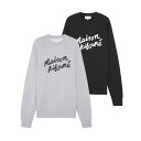 Maison Kitsune|メゾンキツネ HANDWRITING ロゴ入り スウェットシャツ MM00301KM0307 メンズ【送料無料】【楽天海外通販】【...