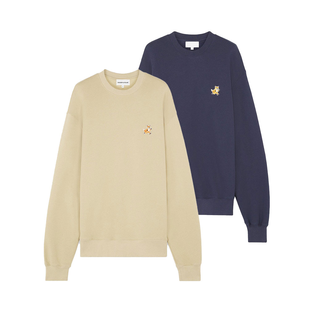 Maison Kitsune｜メゾンキツネ SPEEDY FOX PATCH フォックス パッチ スウェットシャツ MM00313KM0307 メンズ