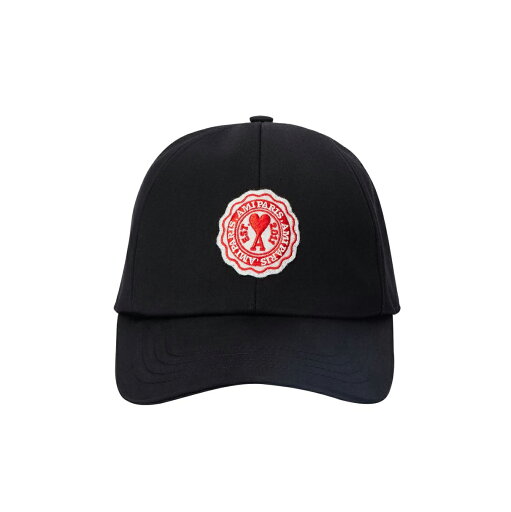 AMI PARIS|アミパリス ロゴ キャップ UCP205.CO0009 BLACK UNISEX CAP【送料無料】【関税なし】【楽天海外通販】【正規品】 AMI PARIS|アミパリス ロゴ キャップ UCP205.CO0009 BLACK UNISEX CAP【送料無料】【関税なし】【楽天海外通販】【正規品】