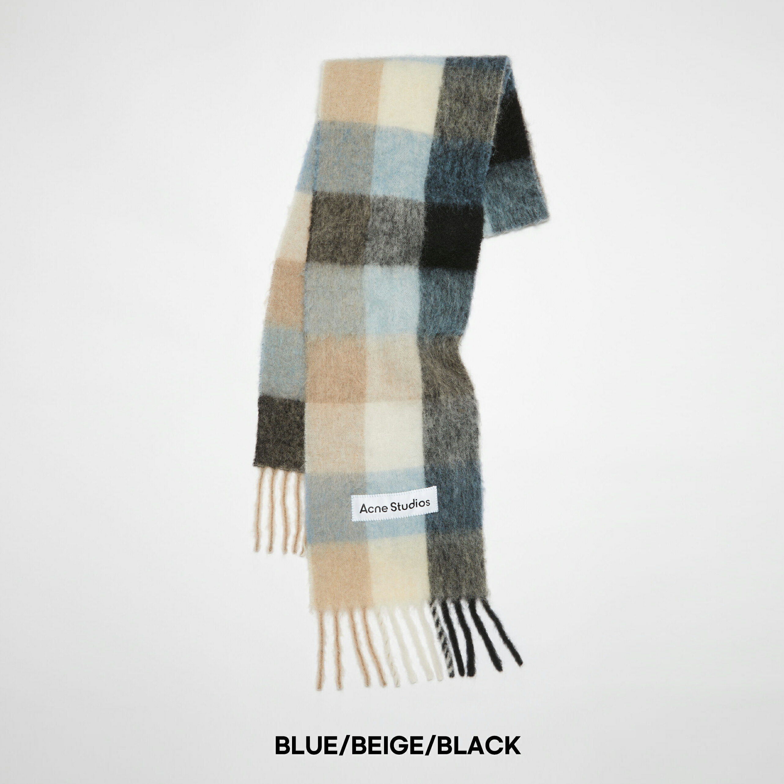 アクネストゥディオズ ACNE STUDIOS モヘアチェックスカーフ FN-UX-SCAR000115 【送料無料】【楽天海外通販】【正規品】
