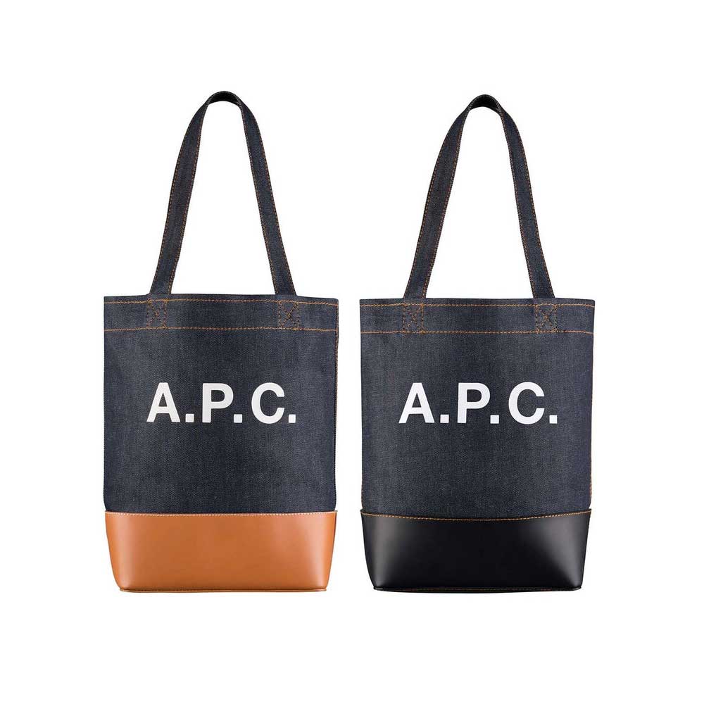 楽天BTNCA.P.C | アーペーセー APC 23FW 新商品 Axelle small トート バッグ 男女兼用 CODDP-M61568 ロゴ入り 肩掛け【送料無料】【楽天海外通販】【正規品】