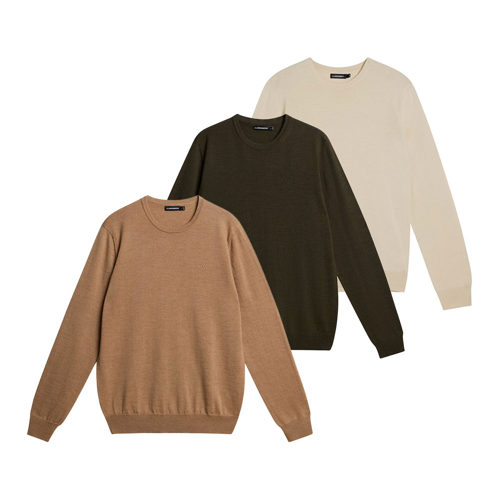 楽天BTNCJ.LINDEBERG｜ジェイリンドバーグ メンズ ゴルフ LYLE MERINO CREW NECK SWEATER ニット FMKW08641 メンズファッション フィットネス 【送料無料】【関税なし】【楽天海外通販】【正規品】