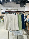 J.LINDEBERG|ジェイリンドバーグ メンズ ゴルフ ショート パンツ Baron Linen Shorts FMPA11265 ファッション フィットネ...