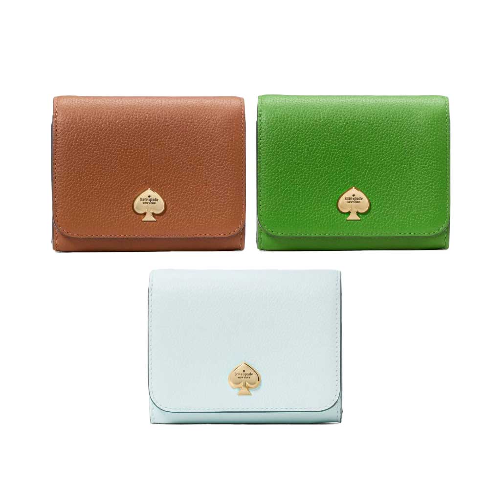 KATE SPADE|ケイトスペード KAYLA 2つ折り財布 KK056 レディース ミニ財布 コンパクト 二つ折り 小銭入れあり 軽量 シンプル おしゃれ ギフト プレゼント【アウトレット】【送料無料】【楽天海外通販】