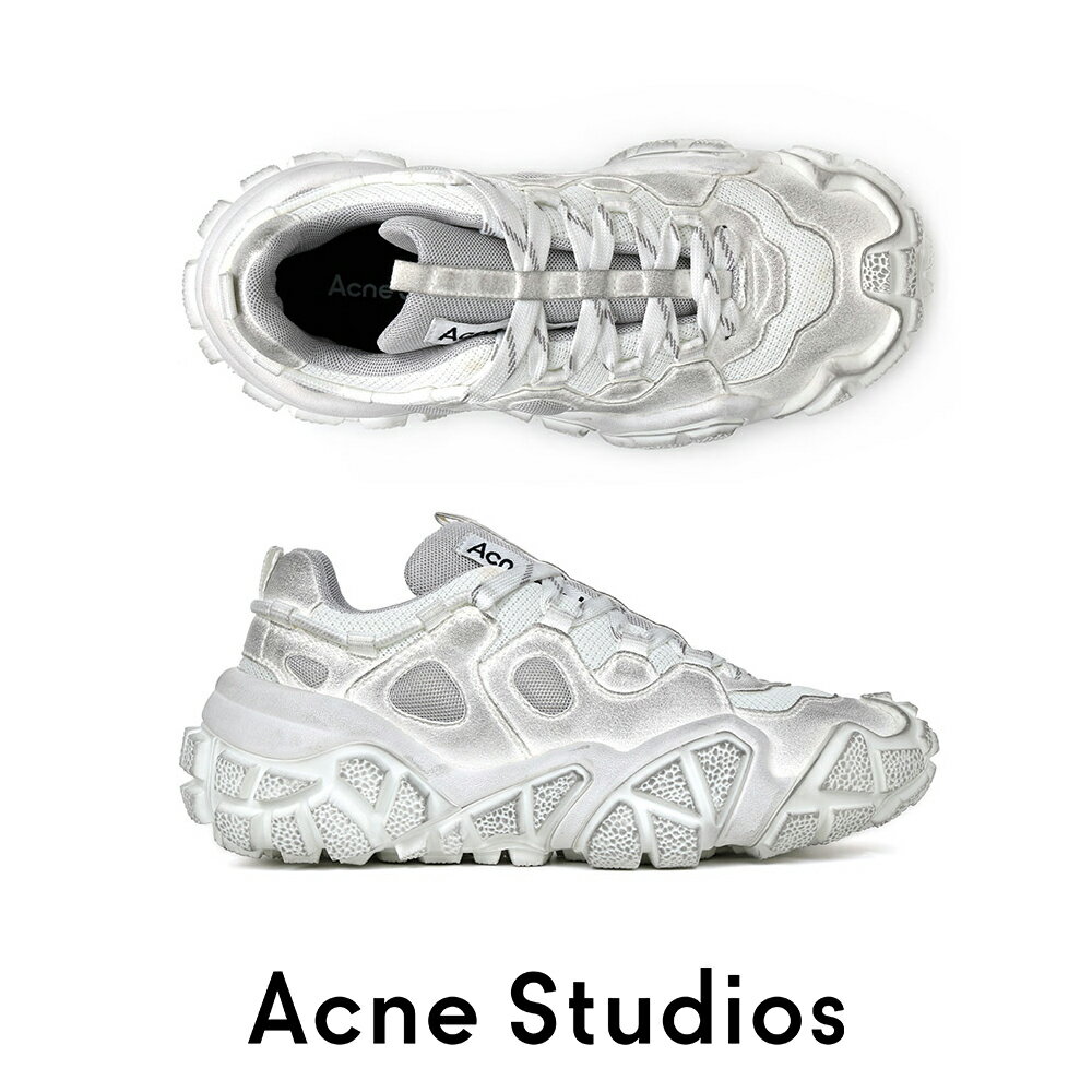 アクネストゥディオズ ACNE STUDIOS WOMEN'S レースアップスニーカー AD0307 Bolzter W Tumbled シューズ 運動靴 チャンキーヒール【送料無料】【楽天海外通販】【正規品】