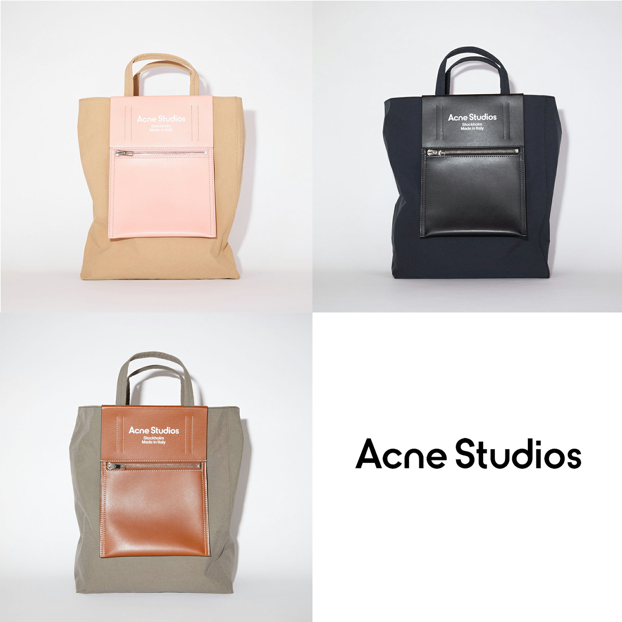 アクネストゥディオズ ACNE STUDIOS ショッピングトート ミディアムトートバッグ FN-UX-BAGS000047