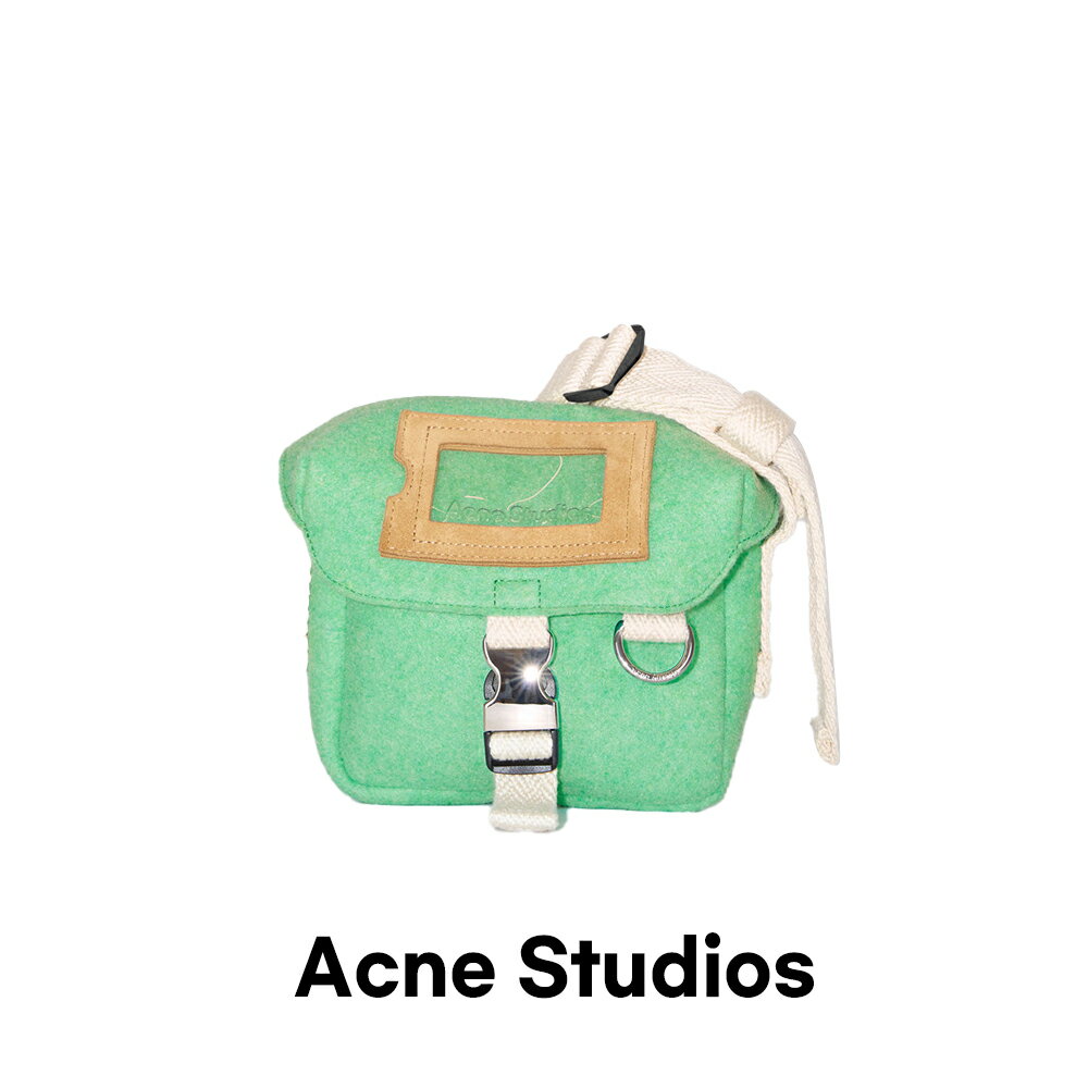 アクネストゥディオズ ACNE STUDIOS ミニメッセンジャーバッグ FN-UX-BAGS000101 【送料無料】【関税なし】【楽天海外通販】【正規品】