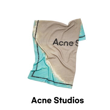 アクネストゥディオズ ACNE STUDIOS ライトウールスカーフ マフラー FN-UX-SCAR000239 【送料無料】【関税なし】【楽天海外通販】【正規品】