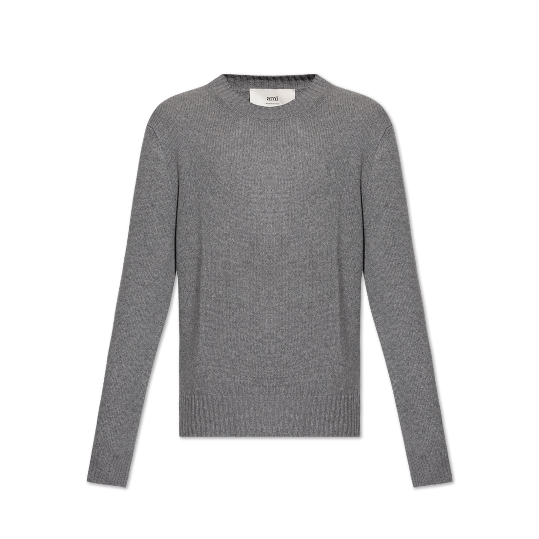 AMI PARIS|アミパリ ハートロゴ カシミヤ セーター ニット HKS057.005 CASHMERE AMI DE COEUR CREW NECK SW...